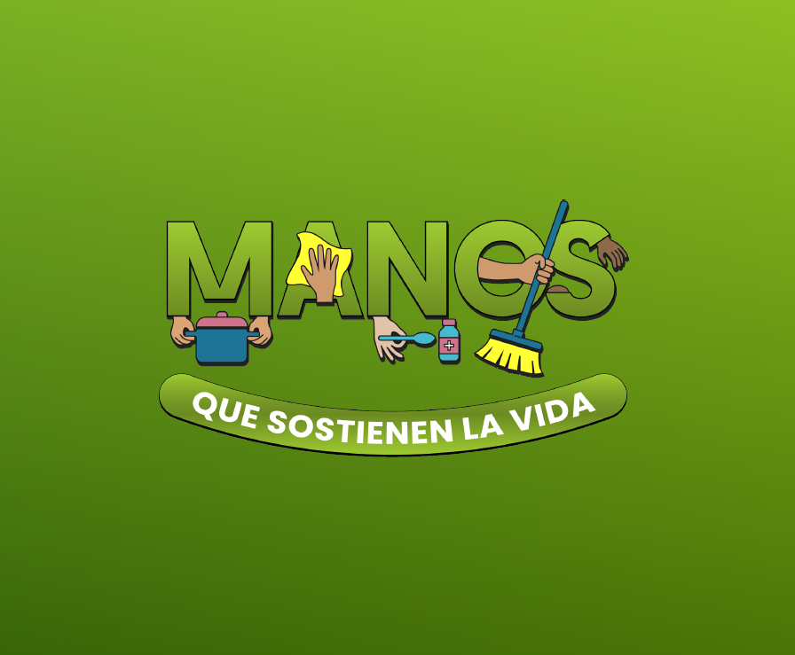 Logo de la campaña Manos que sostienen la vida
